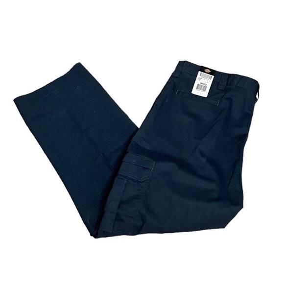 DICKIES Industrial Flex Cargo Pant LP72/LP2372 Blue Relaxed Fit Size 44 NEW - Picture 11 of 11